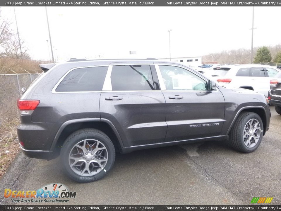 2018 Jeep Grand Cherokee Limited 4x4 Sterling Edition Granite Crystal Metallic / Black Photo #6