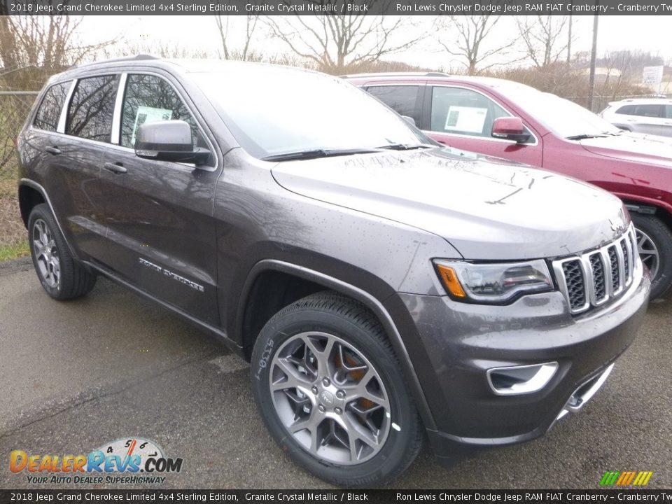2018 Jeep Grand Cherokee Limited 4x4 Sterling Edition Granite Crystal Metallic / Black Photo #7