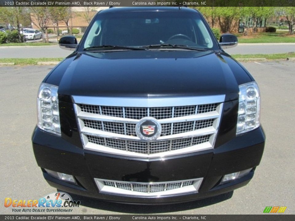 2013 Cadillac Escalade ESV Platinum AWD Black Raven / Ebony Photo #5