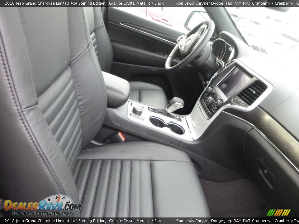 2018 Jeep Grand Cherokee Limited 4x4 Sterling Edition Granite Crystal Metallic / Black Photo #9