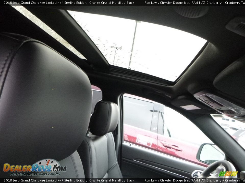 2018 Jeep Grand Cherokee Limited 4x4 Sterling Edition Granite Crystal Metallic / Black Photo #10