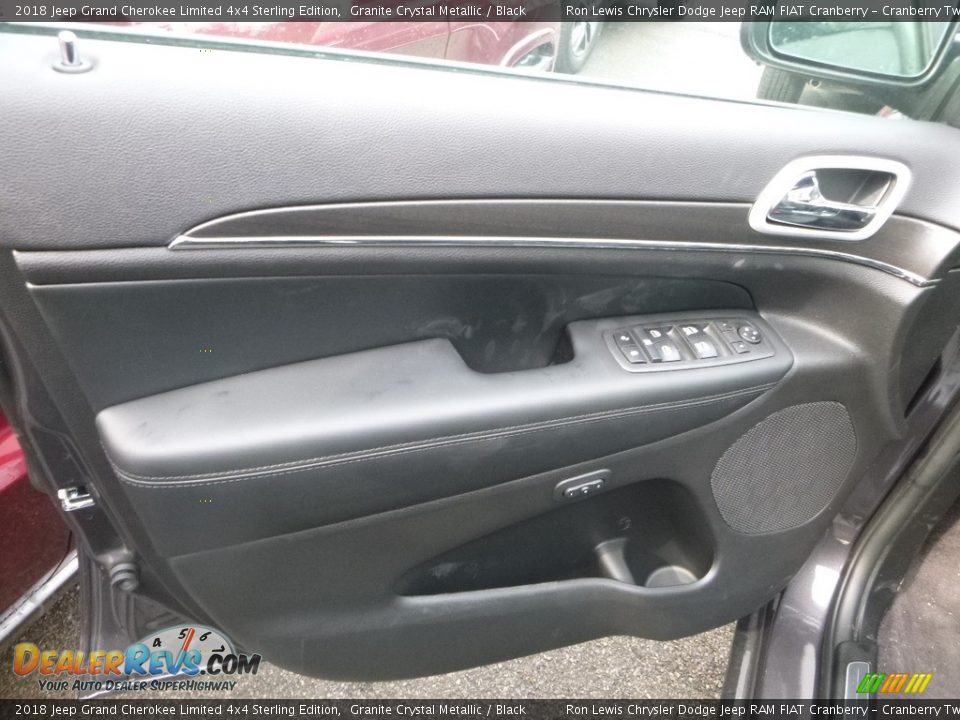 2018 Jeep Grand Cherokee Limited 4x4 Sterling Edition Granite Crystal Metallic / Black Photo #12