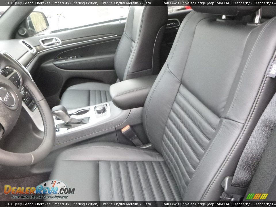 2018 Jeep Grand Cherokee Limited 4x4 Sterling Edition Granite Crystal Metallic / Black Photo #14