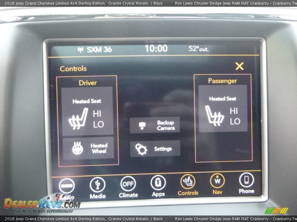 2018 Jeep Grand Cherokee Limited 4x4 Sterling Edition Granite Crystal Metallic / Black Photo #17