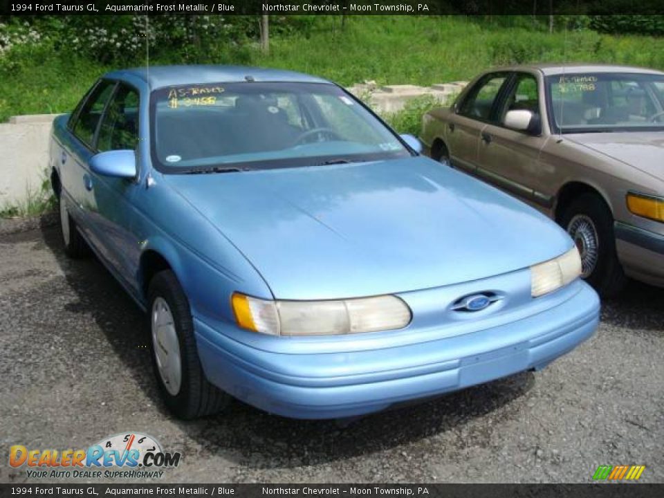 1994 Ford Taurus GL Aquamarine Frost Metallic / Blue Photo #1