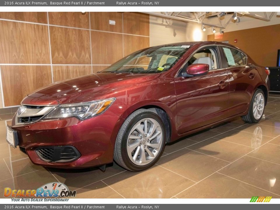 2016 Acura ILX Premium Basque Red Pearl II / Parchment Photo #1