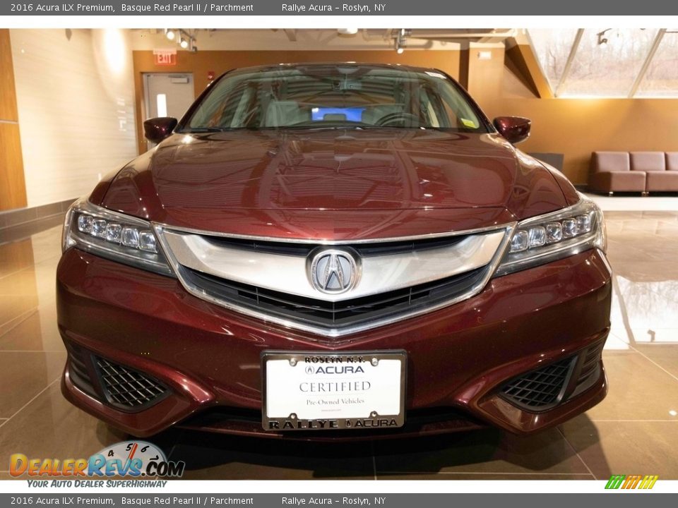 2016 Acura ILX Premium Basque Red Pearl II / Parchment Photo #2