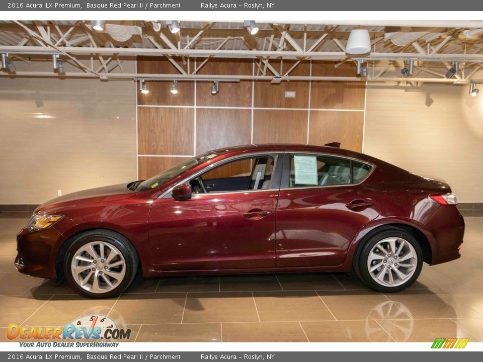 2016 Acura ILX Premium Basque Red Pearl II / Parchment Photo #3