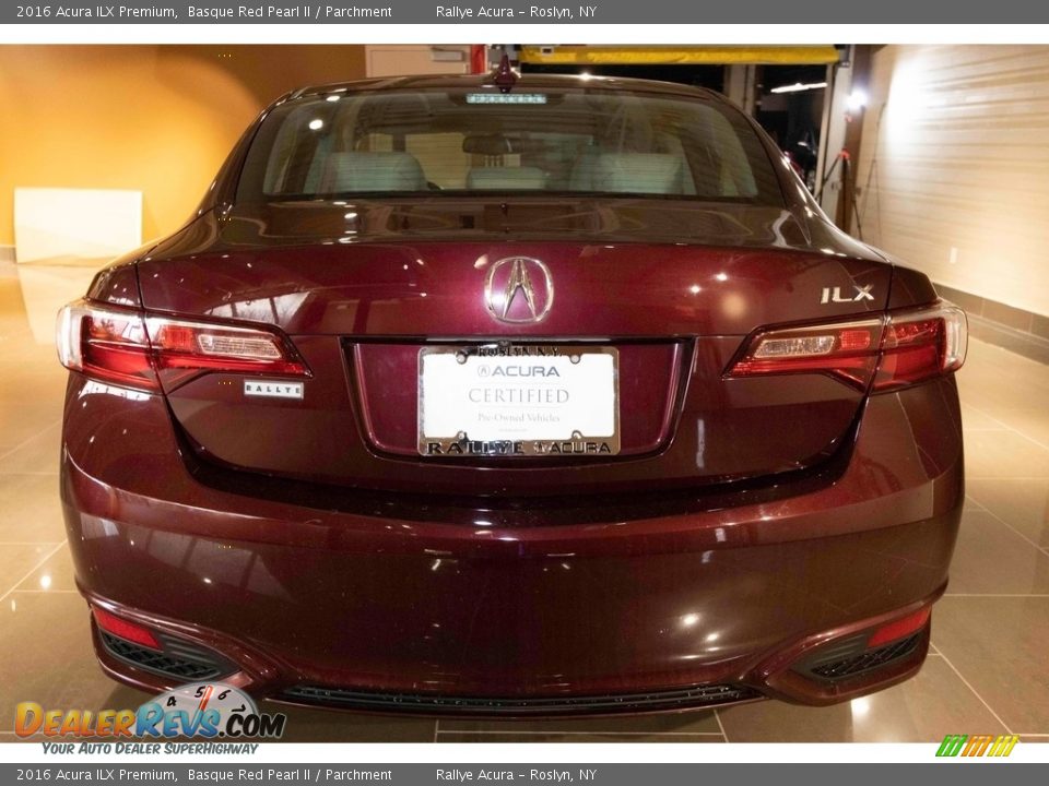 2016 Acura ILX Premium Basque Red Pearl II / Parchment Photo #5