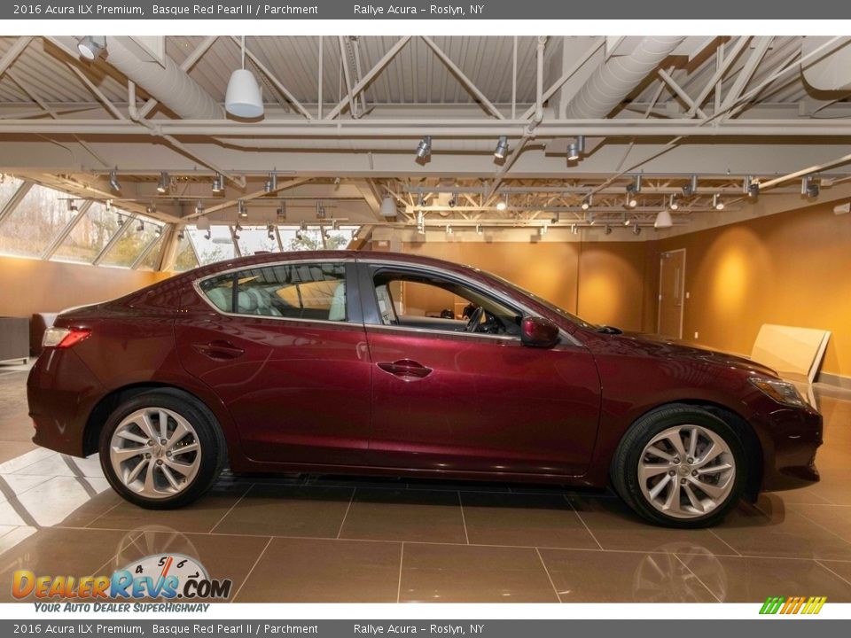 2016 Acura ILX Premium Basque Red Pearl II / Parchment Photo #7