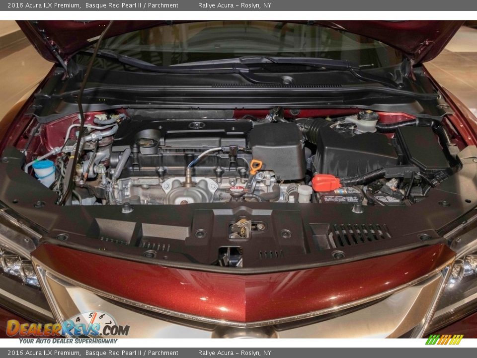 2016 Acura ILX Premium Basque Red Pearl II / Parchment Photo #9