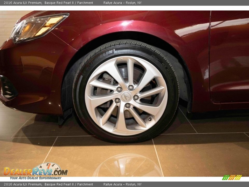 2016 Acura ILX Premium Basque Red Pearl II / Parchment Photo #10