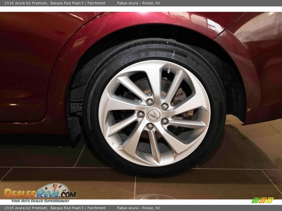2016 Acura ILX Premium Basque Red Pearl II / Parchment Photo #11