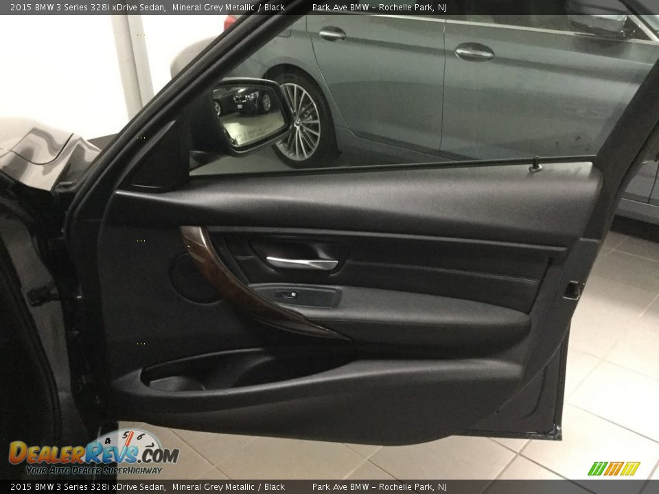 2015 BMW 3 Series 328i xDrive Sedan Mineral Grey Metallic / Black Photo #14