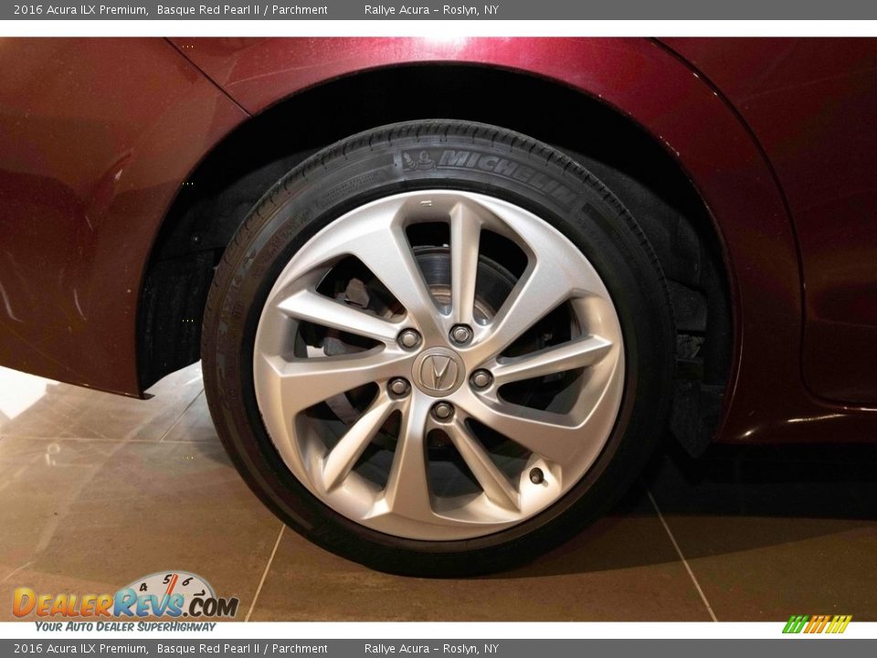 2016 Acura ILX Premium Basque Red Pearl II / Parchment Photo #12