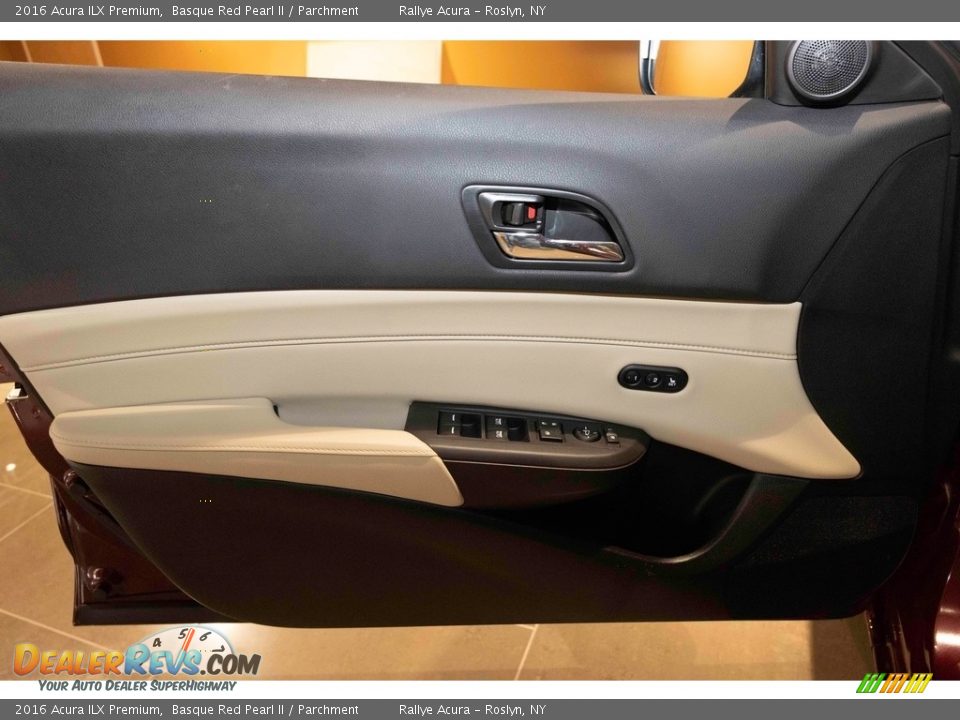 2016 Acura ILX Premium Basque Red Pearl II / Parchment Photo #13