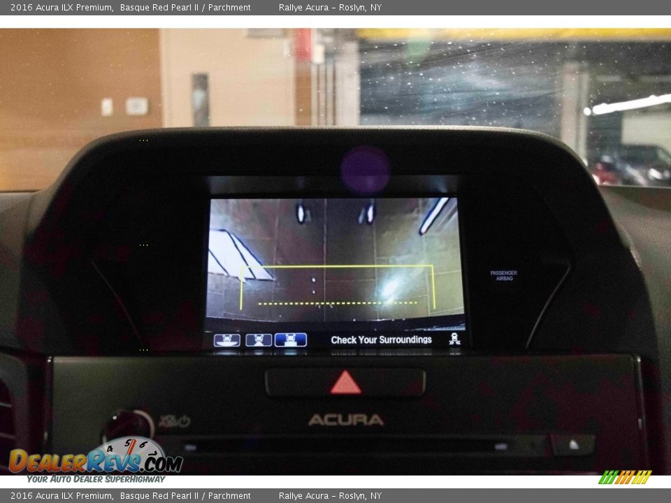 2016 Acura ILX Premium Basque Red Pearl II / Parchment Photo #19