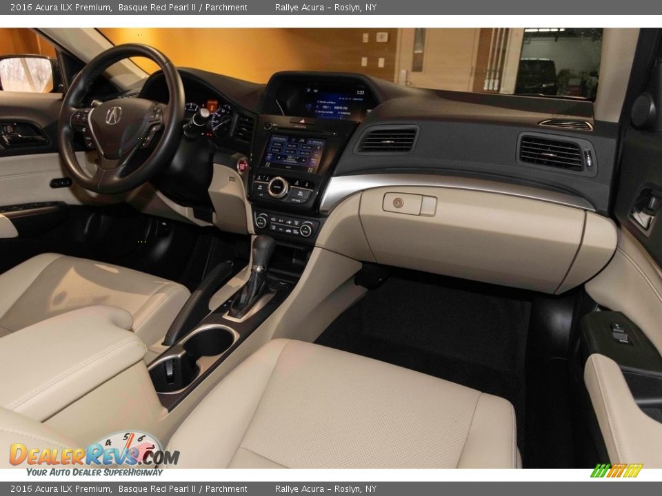 2016 Acura ILX Premium Basque Red Pearl II / Parchment Photo #24