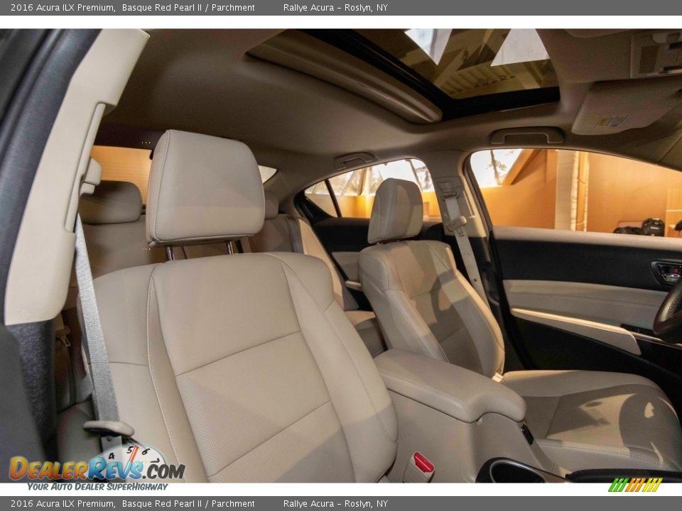 2016 Acura ILX Premium Basque Red Pearl II / Parchment Photo #26