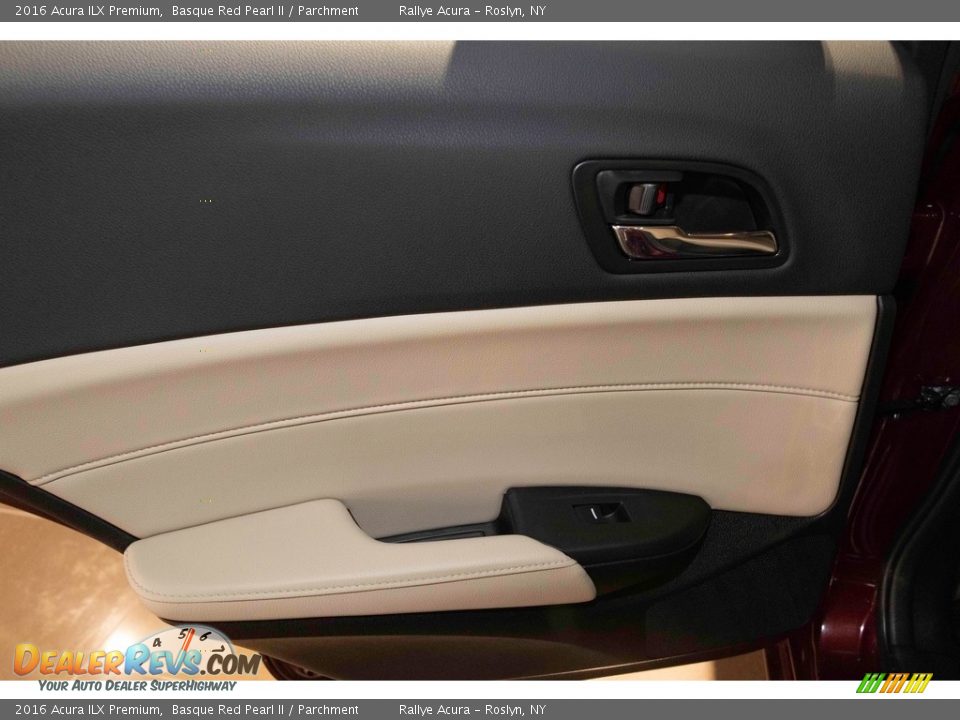 2016 Acura ILX Premium Basque Red Pearl II / Parchment Photo #28