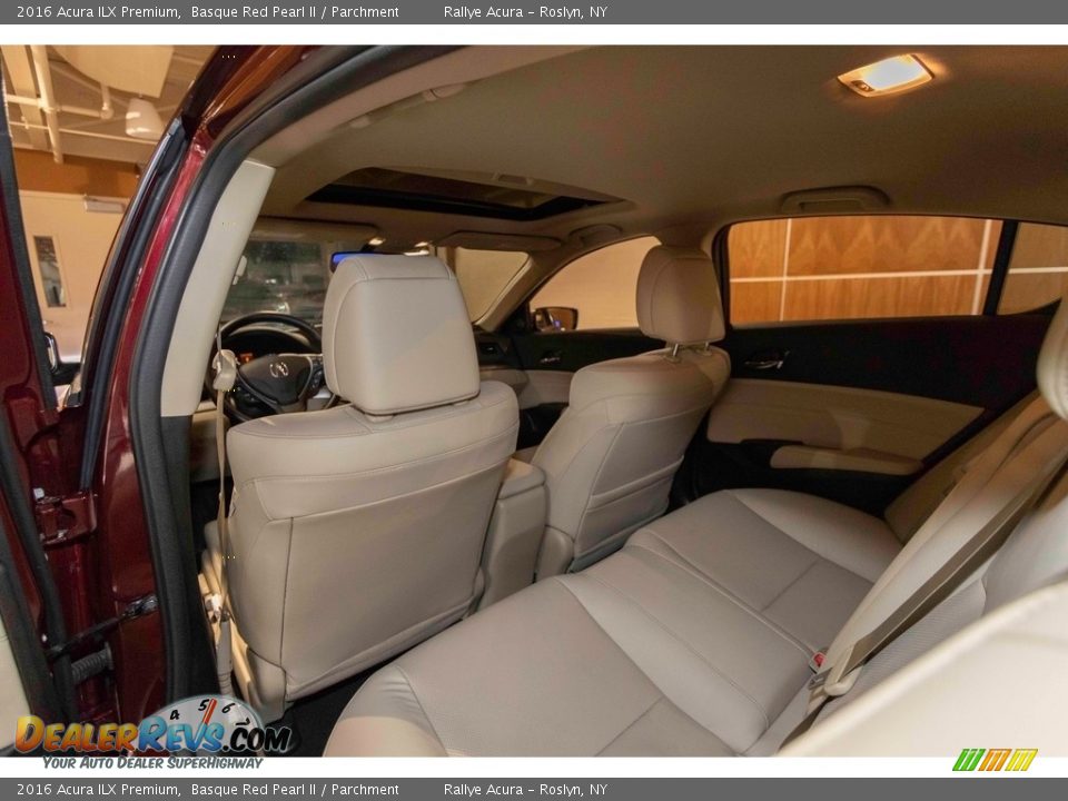 2016 Acura ILX Premium Basque Red Pearl II / Parchment Photo #29