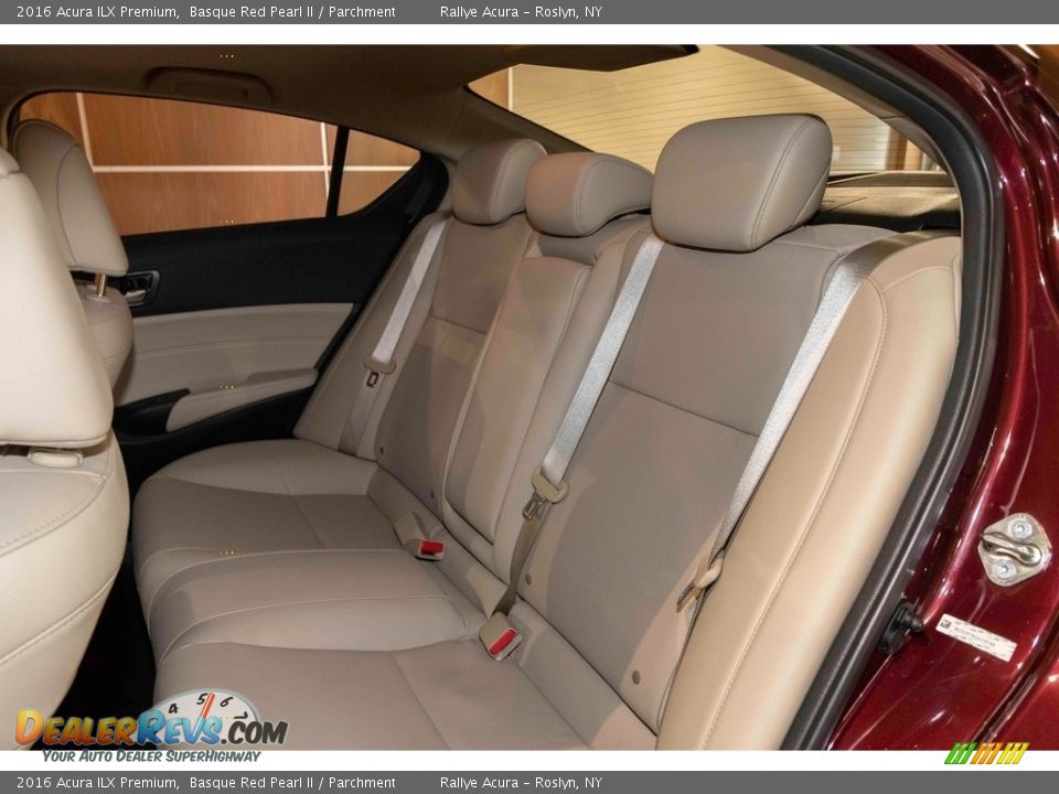 2016 Acura ILX Premium Basque Red Pearl II / Parchment Photo #30