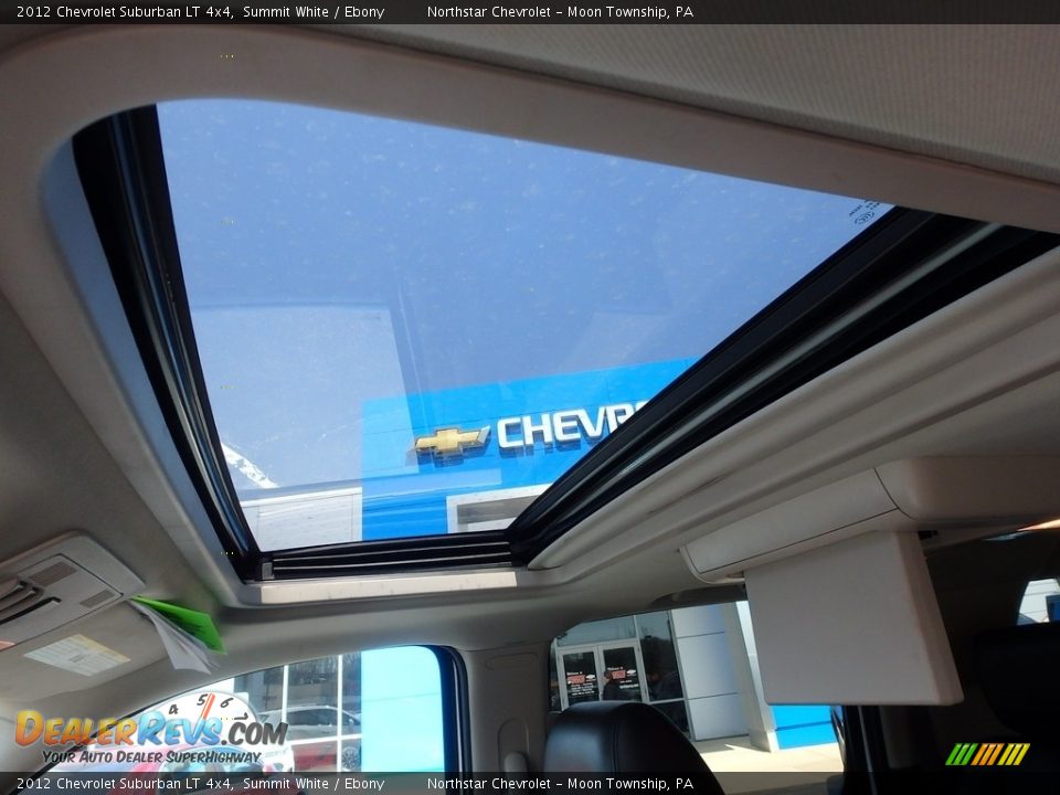 2012 Chevrolet Suburban LT 4x4 Summit White / Ebony Photo #27