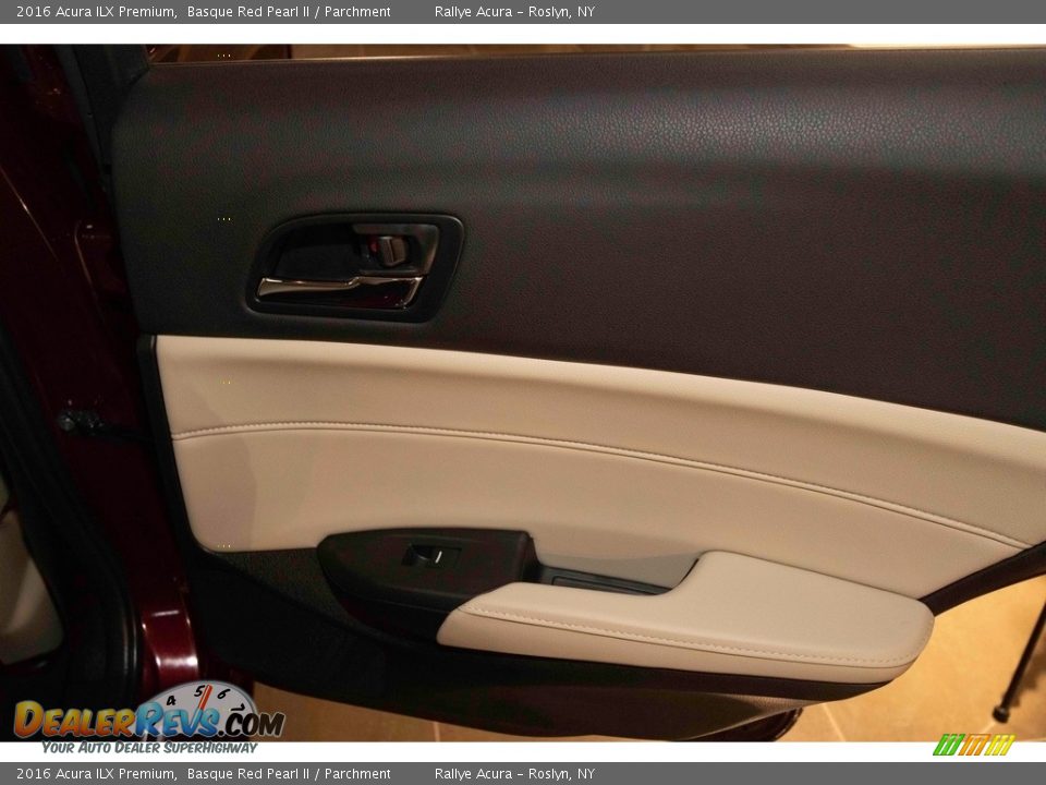 2016 Acura ILX Premium Basque Red Pearl II / Parchment Photo #31