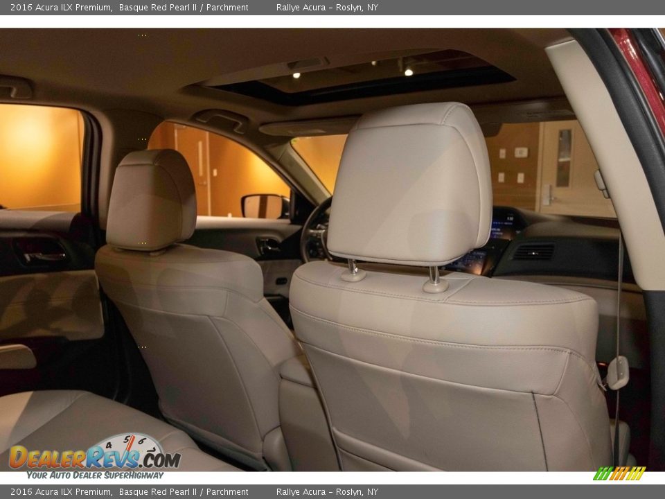 2016 Acura ILX Premium Basque Red Pearl II / Parchment Photo #32