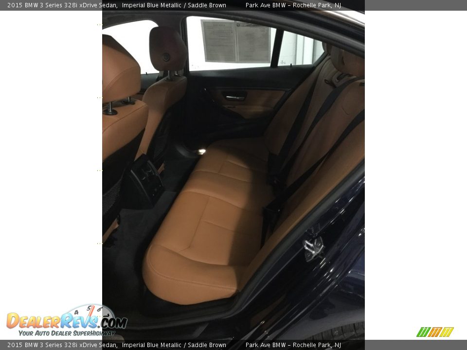 2015 BMW 3 Series 328i xDrive Sedan Imperial Blue Metallic / Saddle Brown Photo #13