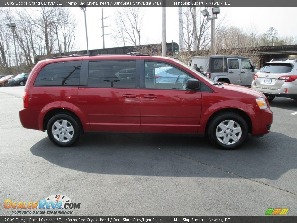 2009 Dodge Grand Caravan SE Inferno Red Crystal Pearl / Dark Slate Gray/Light Shale Photo #5