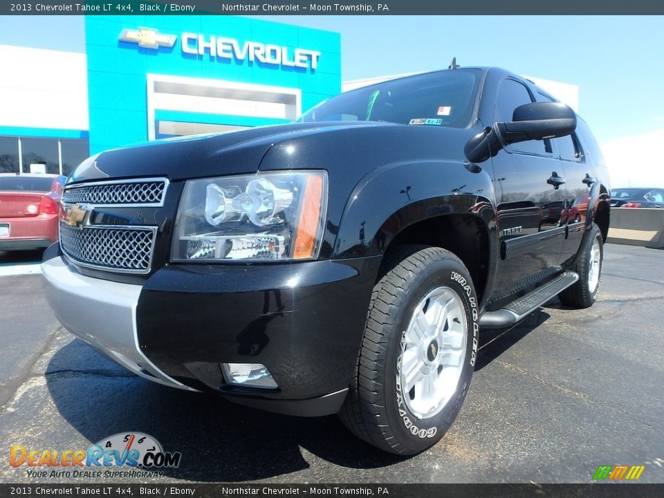 2013 Chevrolet Tahoe LT 4x4 Black / Ebony Photo #2
