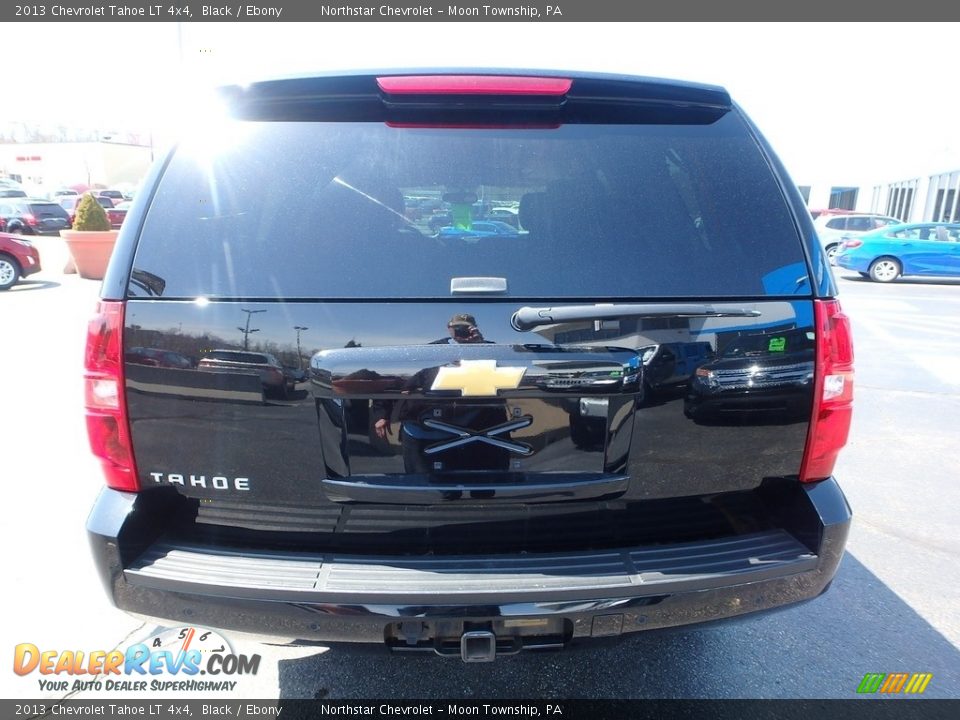 2013 Chevrolet Tahoe LT 4x4 Black / Ebony Photo #6