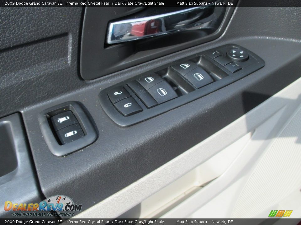 2009 Dodge Grand Caravan SE Inferno Red Crystal Pearl / Dark Slate Gray/Light Shale Photo #14