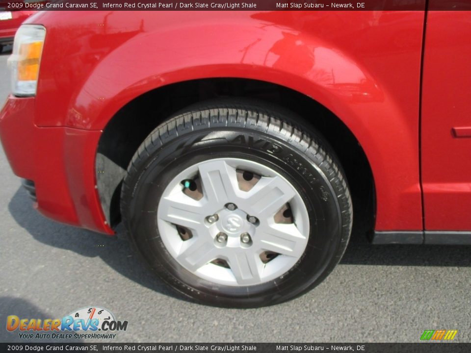 2009 Dodge Grand Caravan SE Inferno Red Crystal Pearl / Dark Slate Gray/Light Shale Photo #21