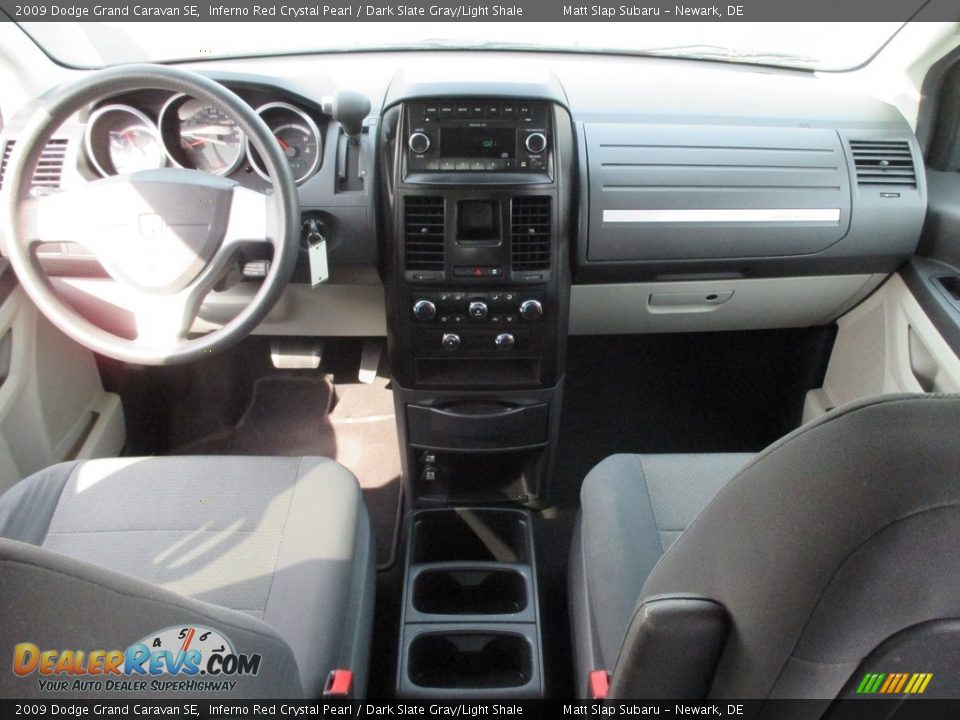 2009 Dodge Grand Caravan SE Inferno Red Crystal Pearl / Dark Slate Gray/Light Shale Photo #23