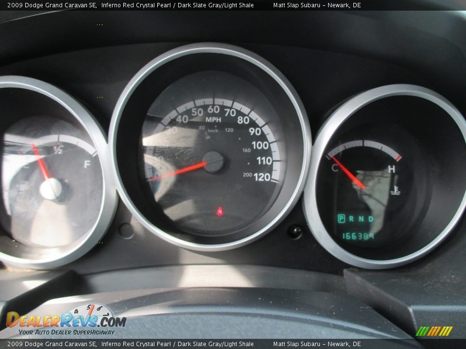 2009 Dodge Grand Caravan SE Inferno Red Crystal Pearl / Dark Slate Gray/Light Shale Photo #26