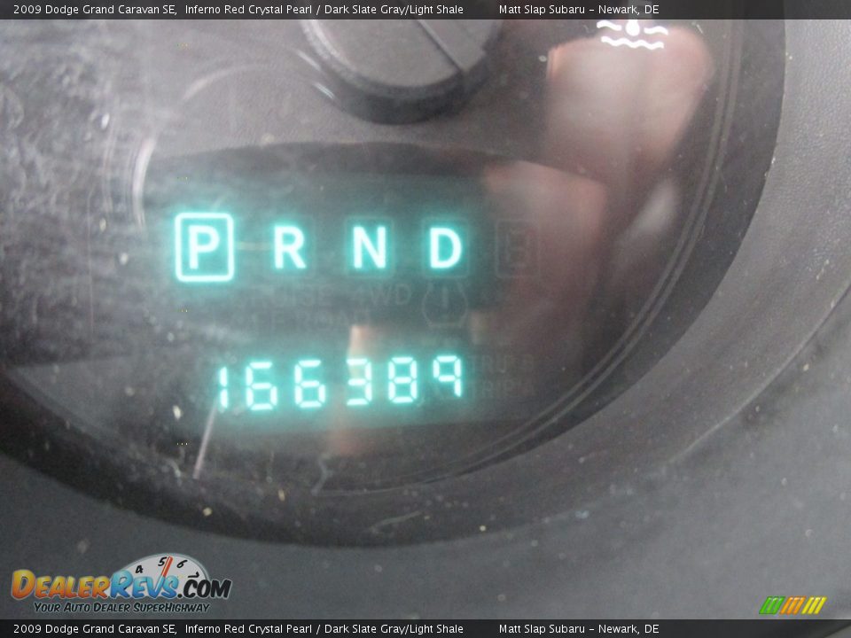 2009 Dodge Grand Caravan SE Inferno Red Crystal Pearl / Dark Slate Gray/Light Shale Photo #27