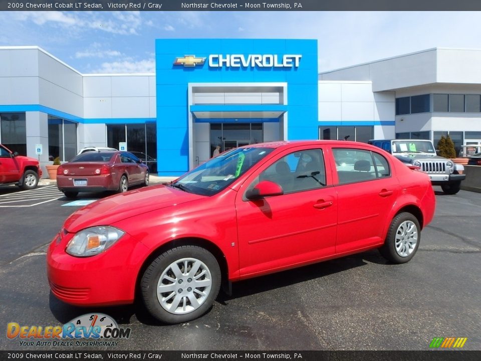 2009 Chevrolet Cobalt LT Sedan Victory Red / Gray Photo #1