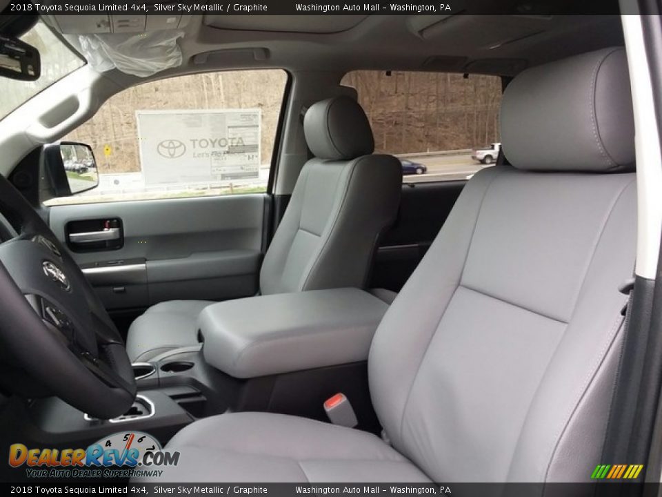 Front Seat of 2018 Toyota Sequoia Limited 4x4 Photo #9