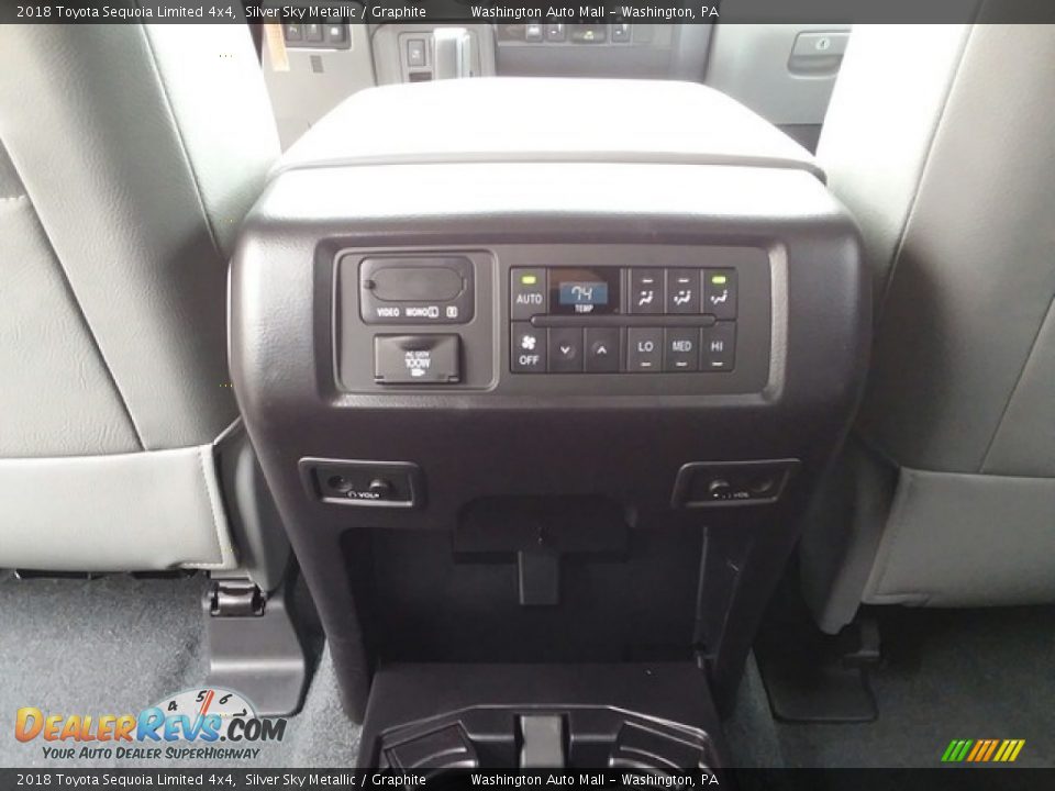 Controls of 2018 Toyota Sequoia Limited 4x4 Photo #25