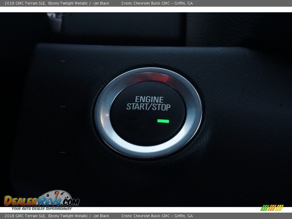 2018 GMC Terrain SLE Ebony Twilight Metallic / ­Jet Black Photo #8