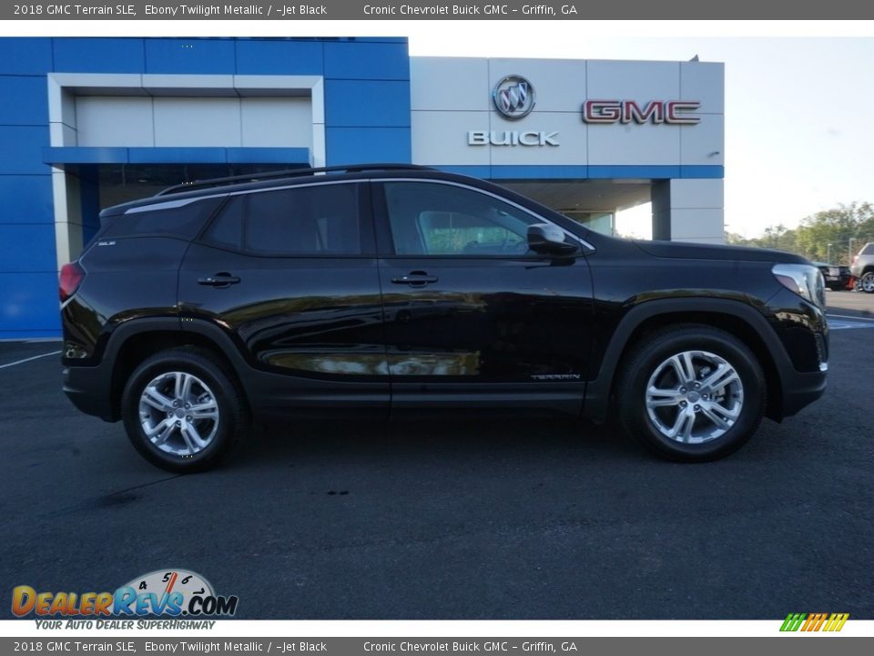 Ebony Twilight Metallic 2018 GMC Terrain SLE Photo #11