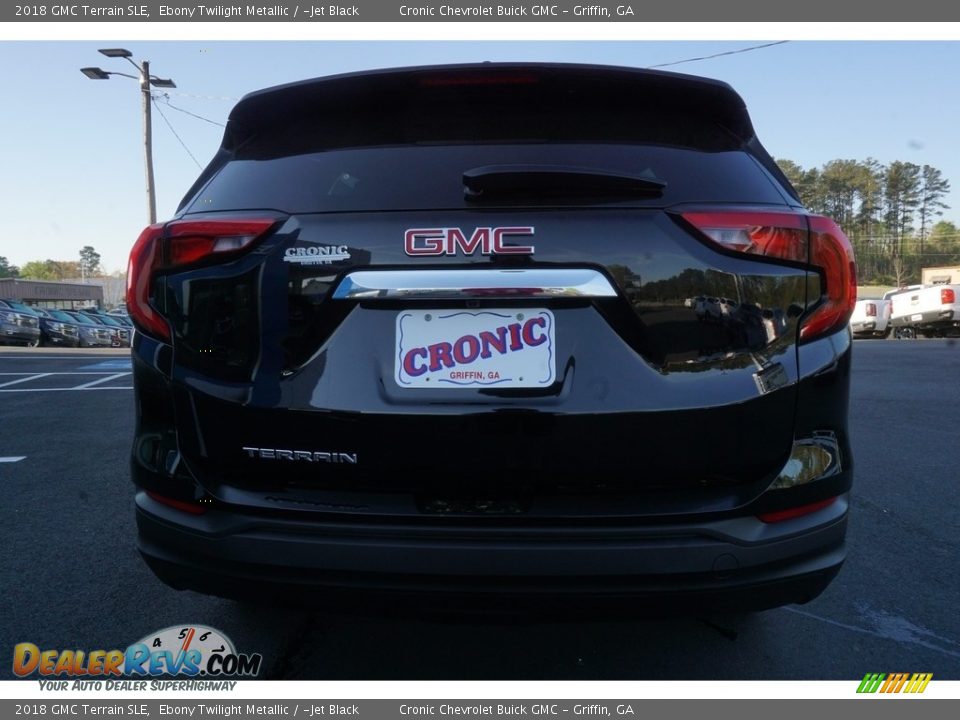 2018 GMC Terrain SLE Ebony Twilight Metallic / ­Jet Black Photo #13
