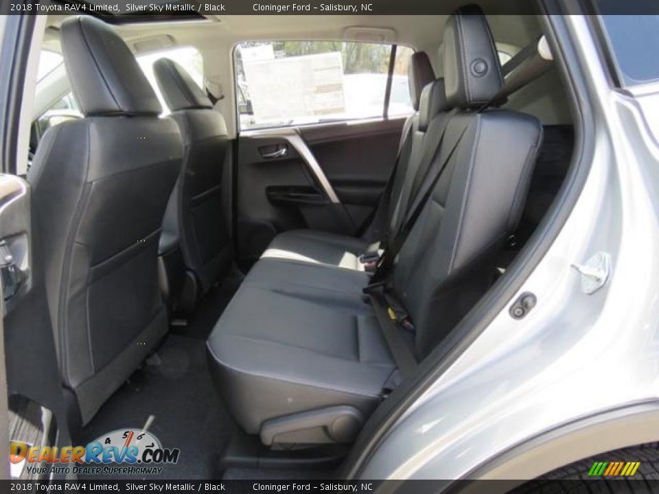 Rear Seat of 2018 Toyota RAV4 Limited Photo #6