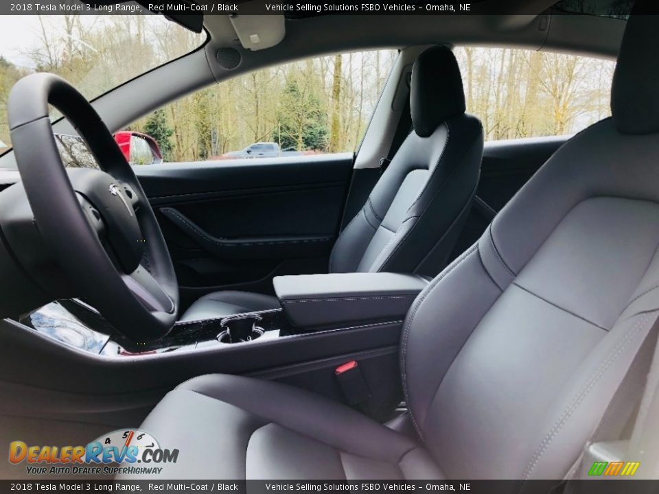 Front Seat of 2018 Tesla Model 3 Long Range Photo #3