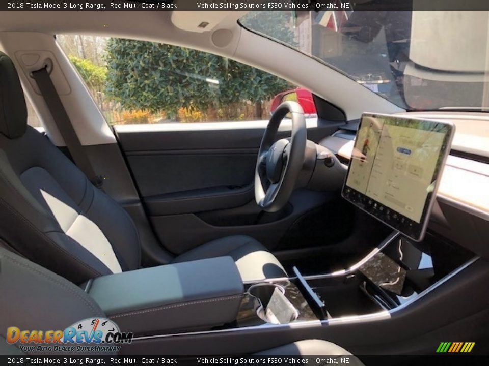 Front Seat of 2018 Tesla Model 3 Long Range Photo #7