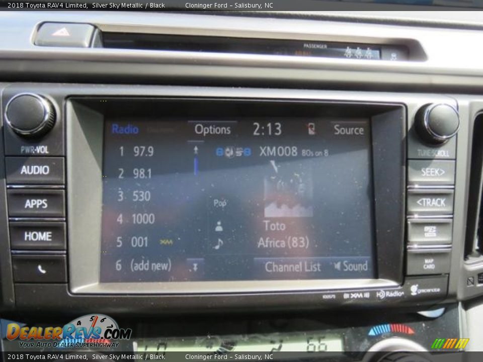 Audio System of 2018 Toyota RAV4 Limited Photo #18