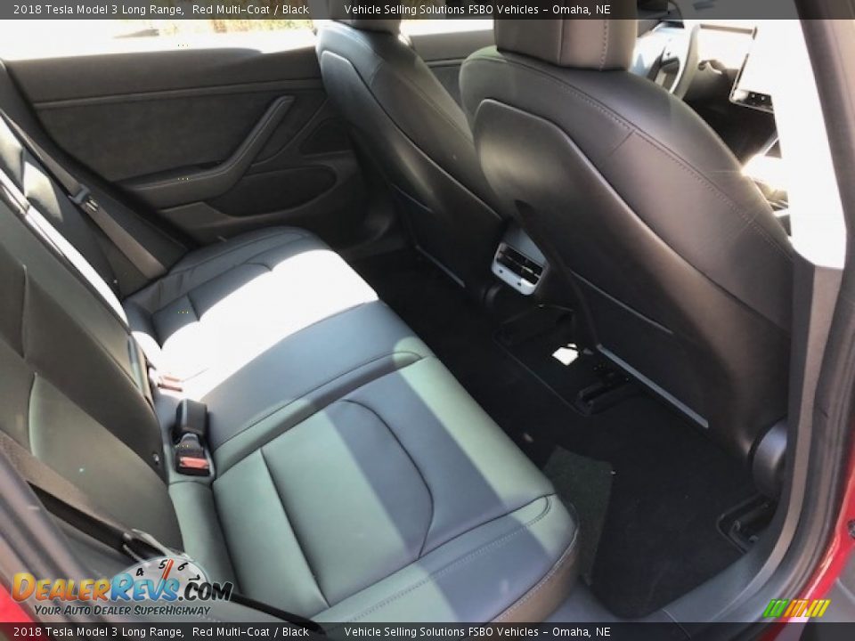 Rear Seat of 2018 Tesla Model 3 Long Range Photo #18