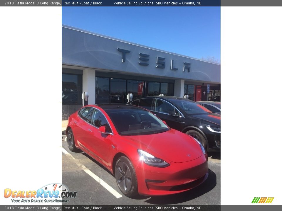 Red Multi-Coat 2018 Tesla Model 3 Long Range Photo #20